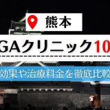 熊本の評判の高いAGAクリニック10選｜AGAの原因や症状、治療期間を解説